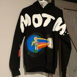 Kid Cudi X Cactus Plant Flea Market I am Curious Man on the Moon Hoodie NWOT SM